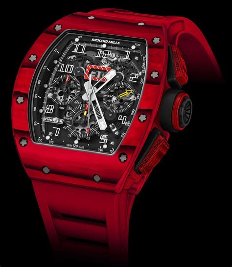 richard mille rm 011 red